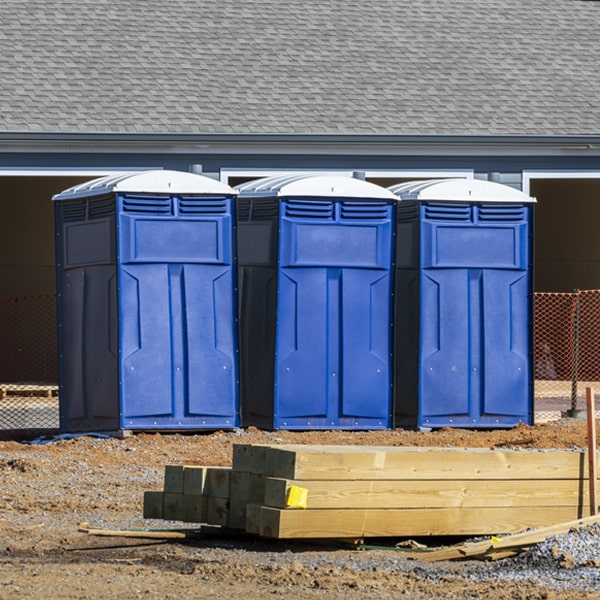 do you offer hand sanitizer dispensers inside the porta potties in Kings Park New York